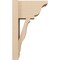 Ekena Millwork 8-in W x 12-in D x 20-in H Funston Trad Rough Cedar Woodgrain TimberThane Outlooker, Primed Tan OUTUR080X12X20FST04RCPR - alternate 6